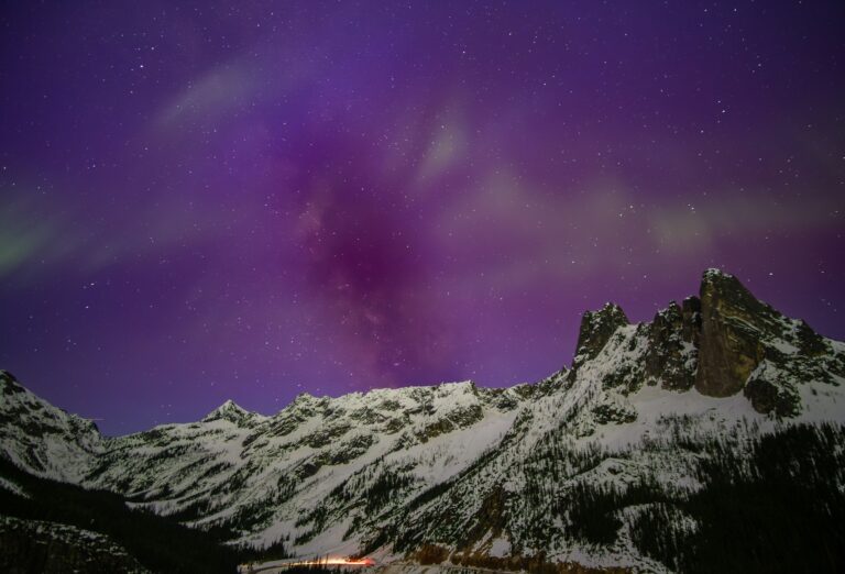 rote-polarlichter